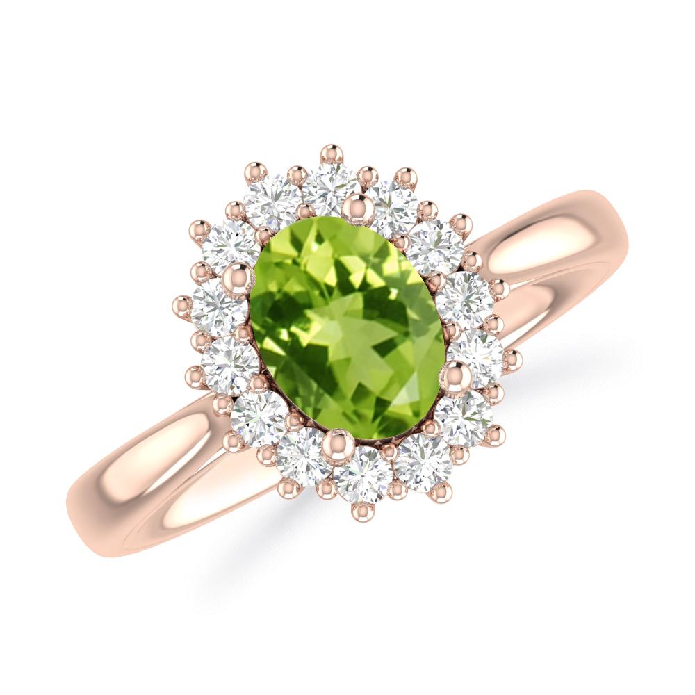 Rose Gold - Peridot