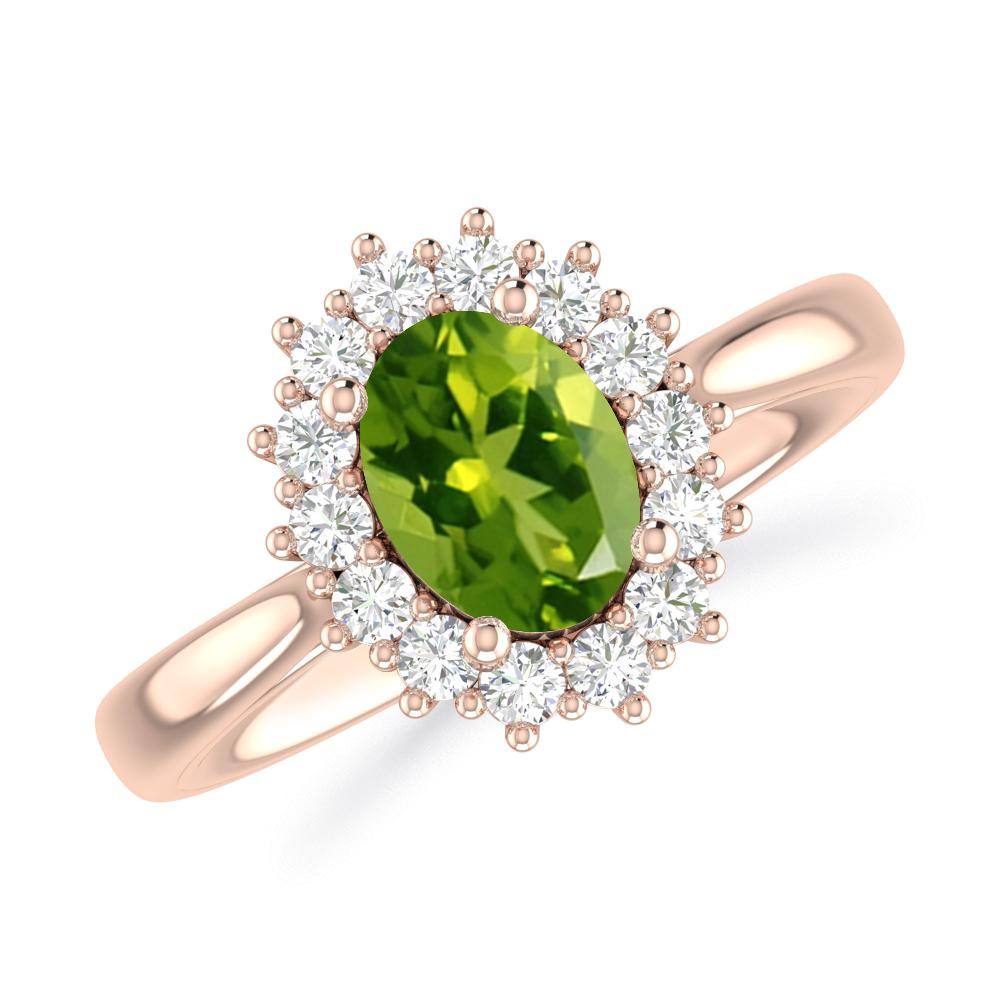 Rose Gold - Peridot