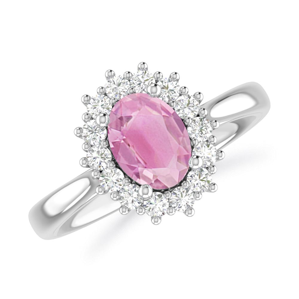 White Gold - Pink Tourmaline