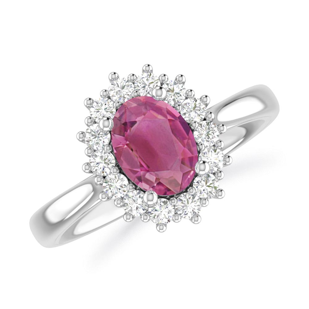 White Gold - Pink Tourmaline