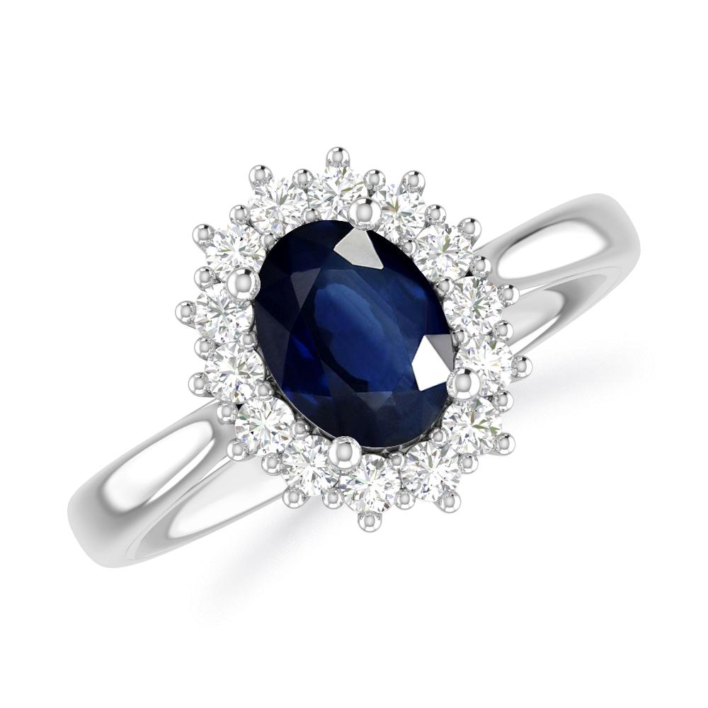 White Gold - Sapphire