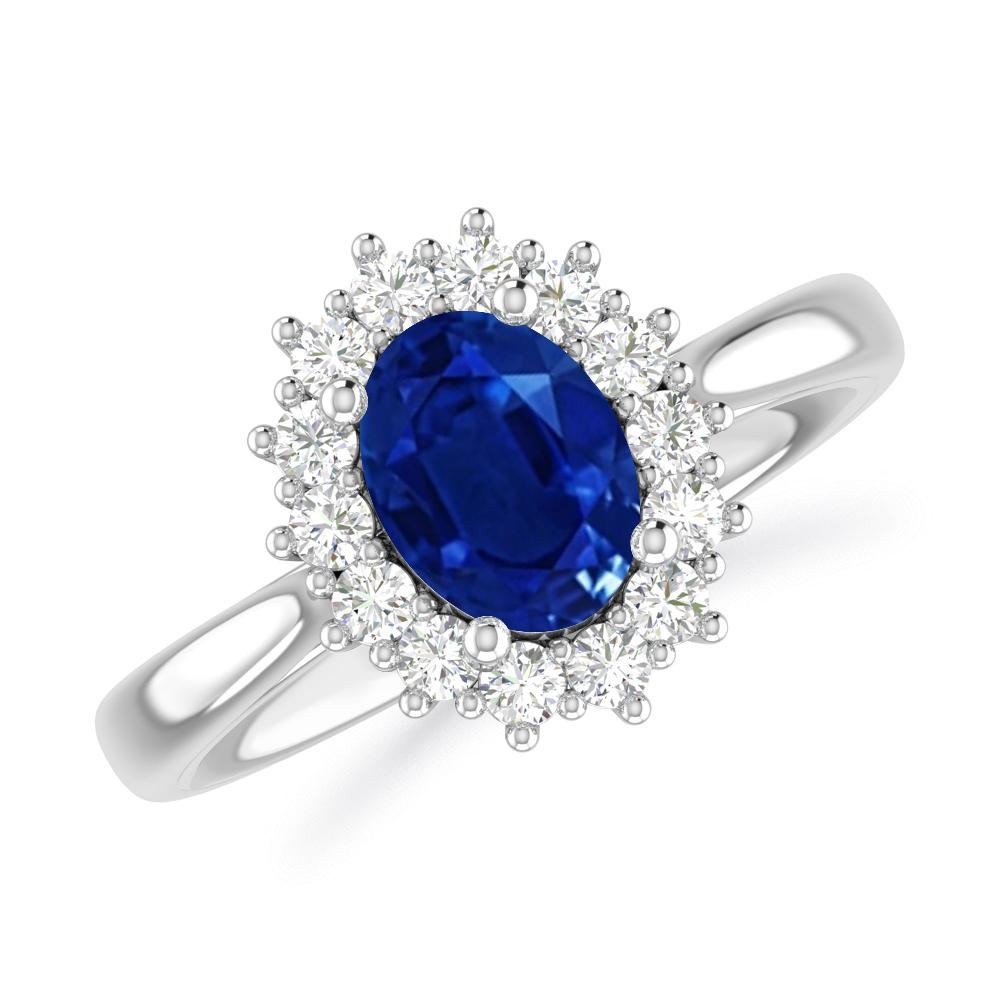 White Gold - Sapphire