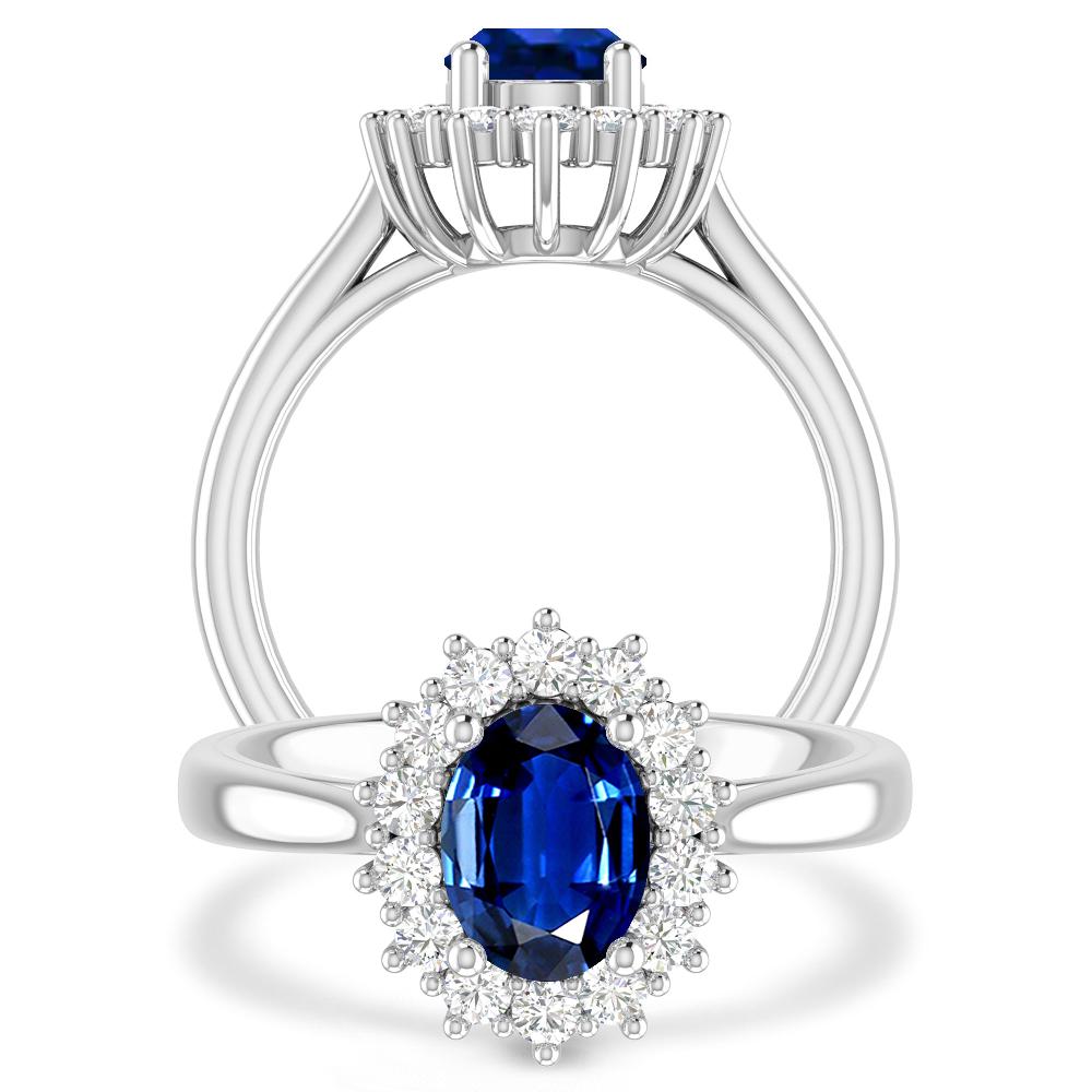 White Gold - Sapphire