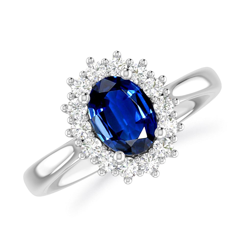 White Gold - Sapphire