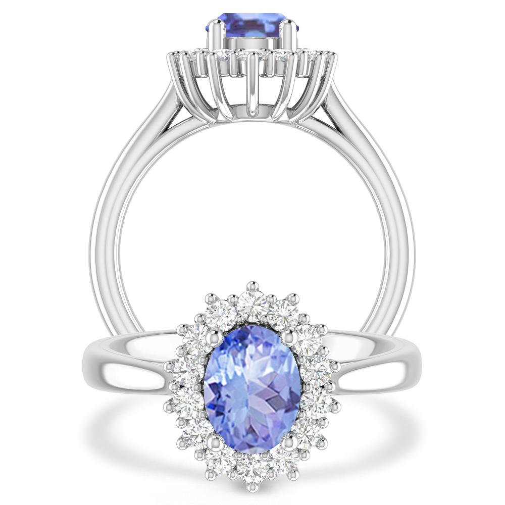 White Gold - Tanzanite