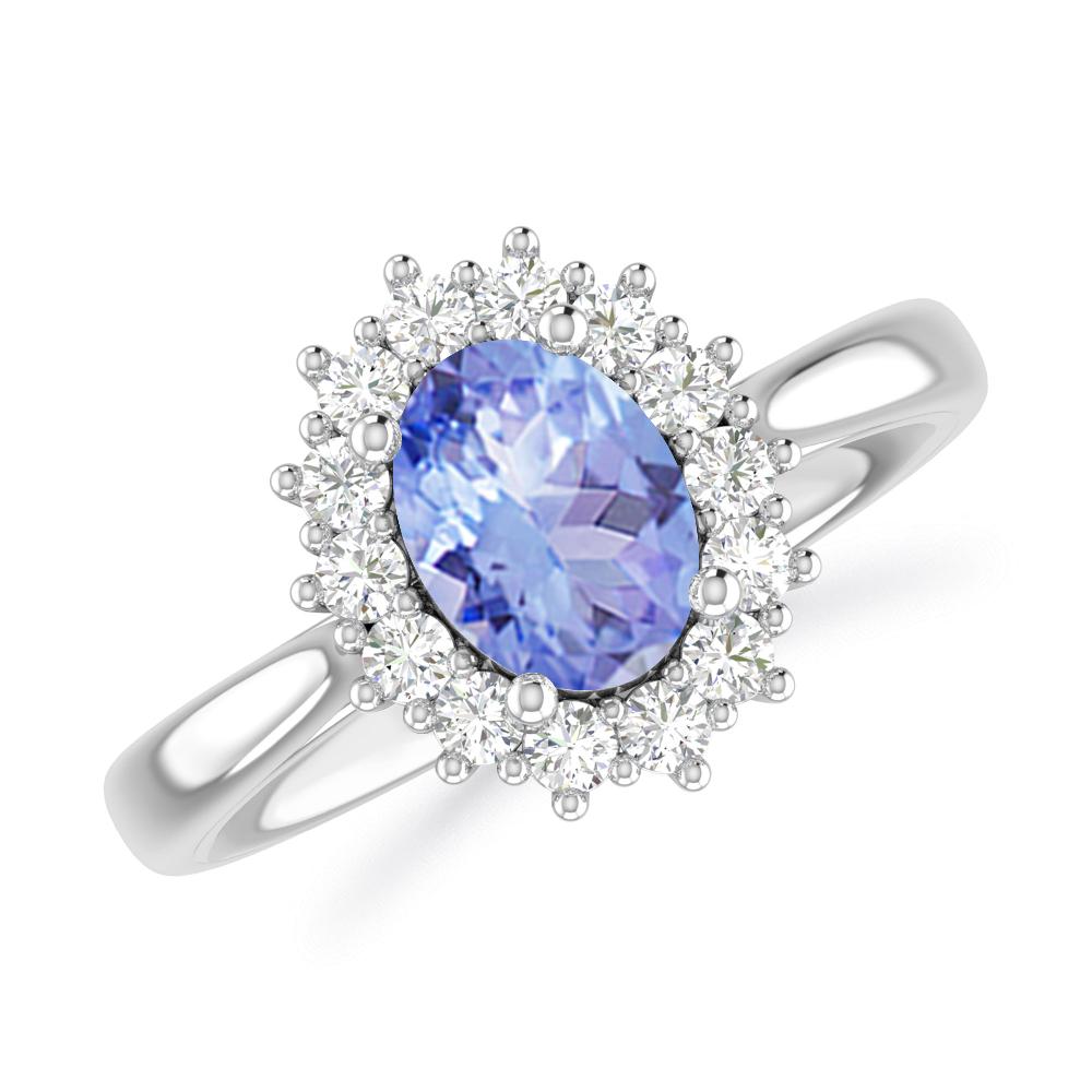 White Gold - Tanzanite