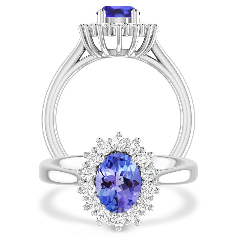 White Gold - Tanzanite