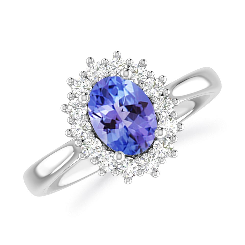 White Gold - Tanzanite