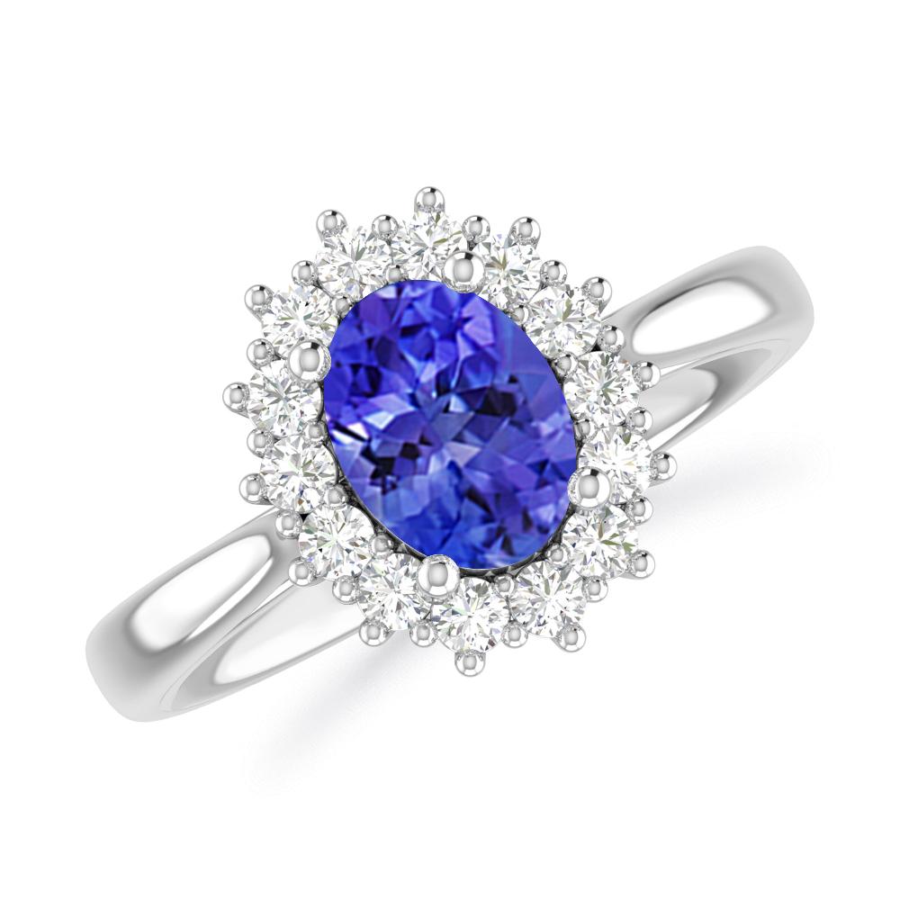 White Gold - Tanzanite