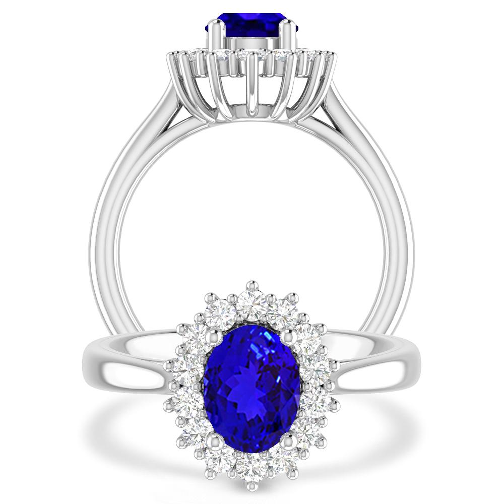 White Gold - Tanzanite