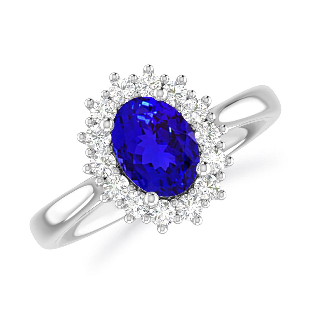 White Gold - Tanzanite