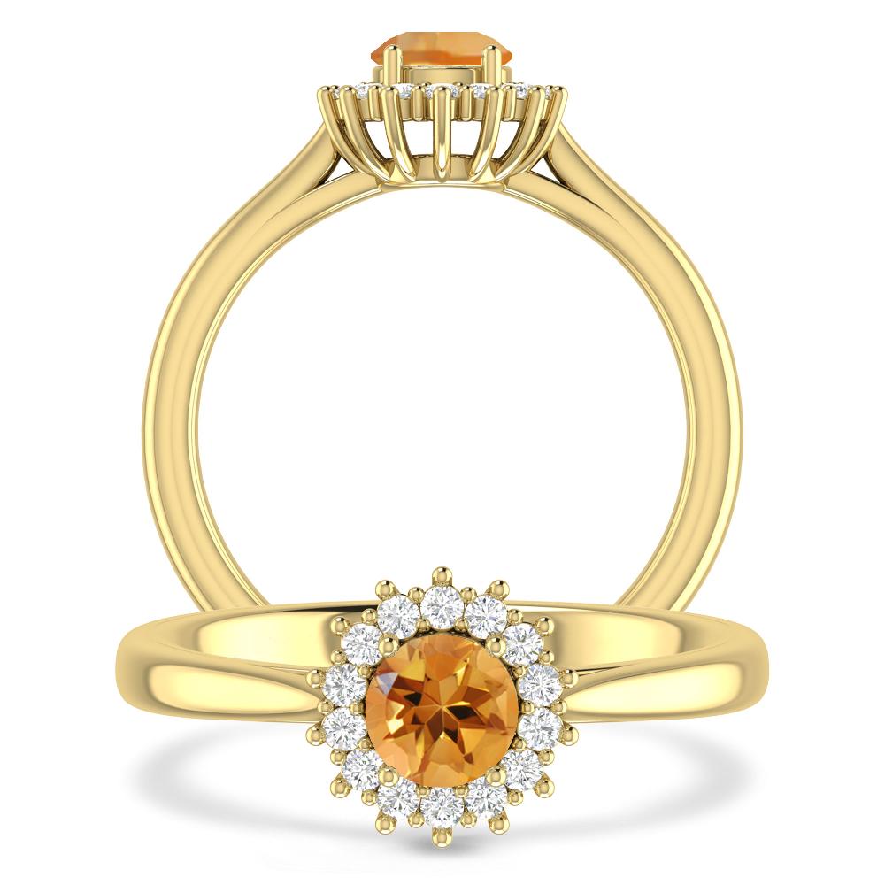 Yellow Gold - Citrine