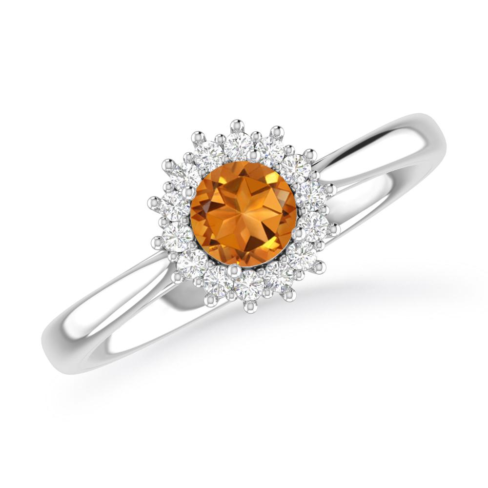 White Gold - Citrine