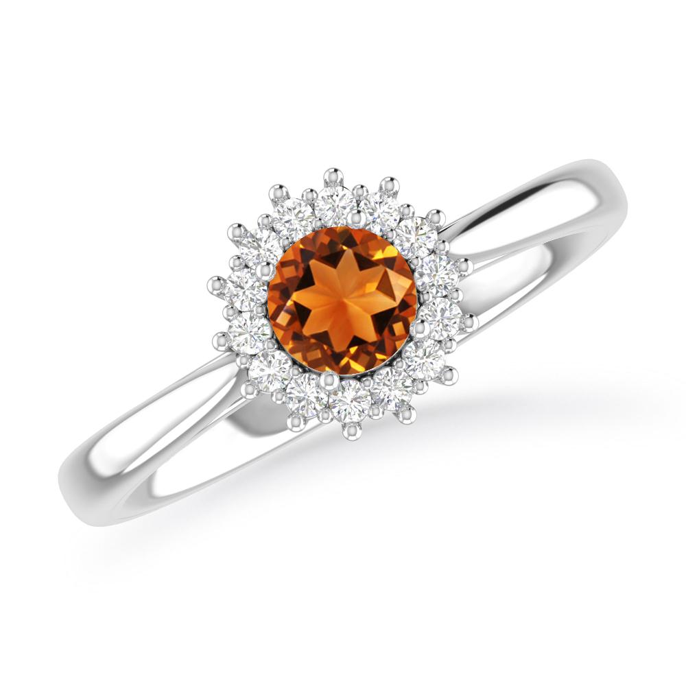 White Gold - Citrine