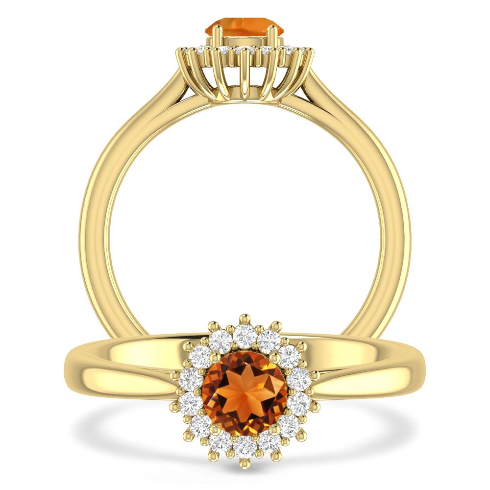 Yellow Gold - Citrine