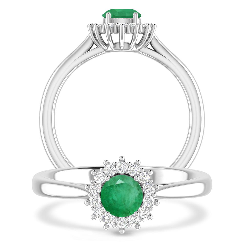 White Gold - Emerald