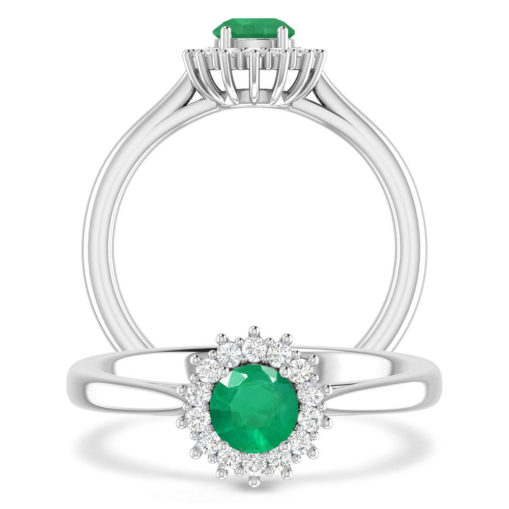 White Gold - Emerald