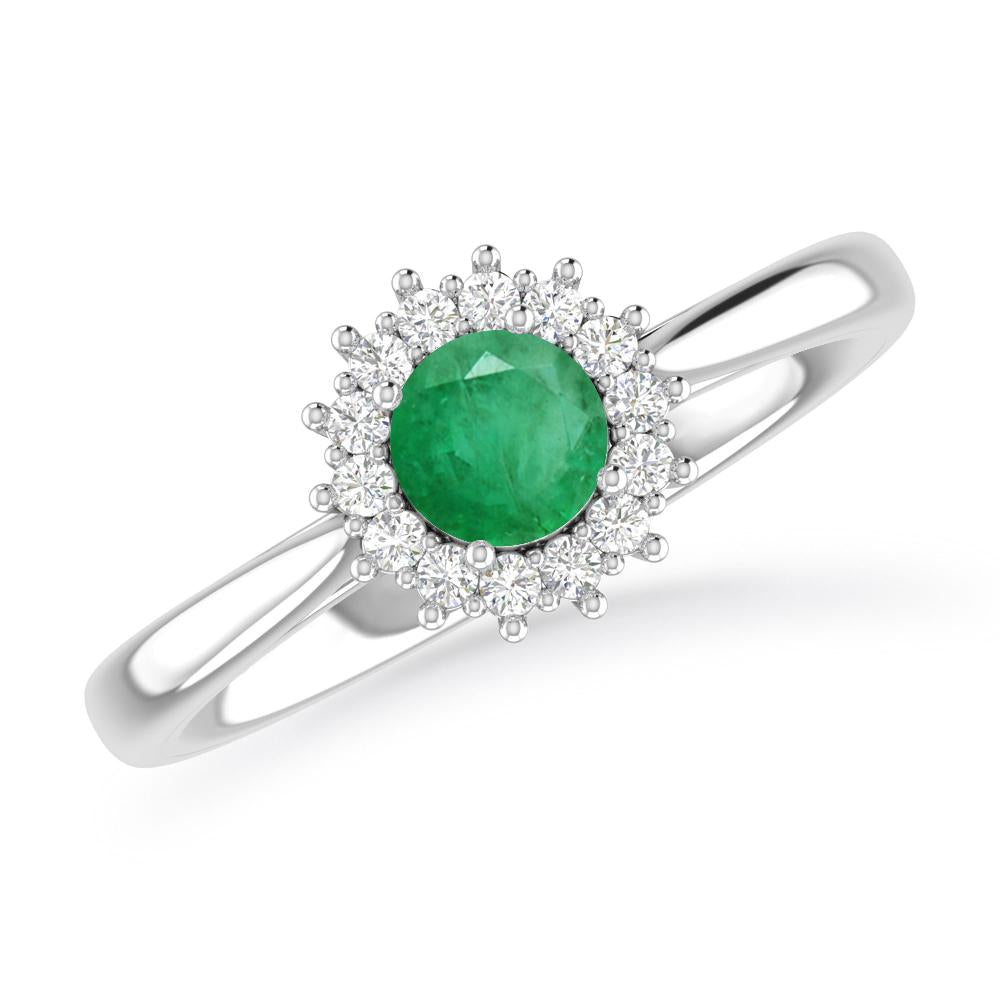 White Gold - Emerald