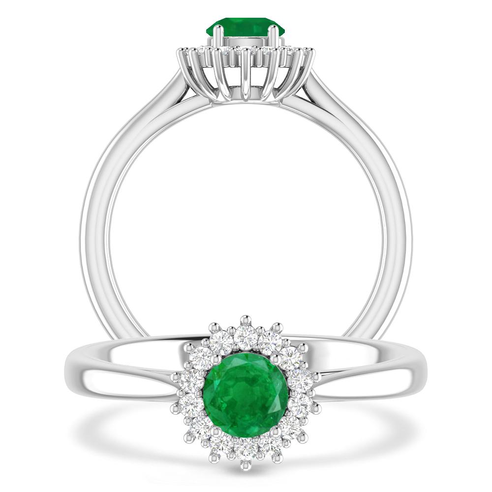 White Gold - Emerald