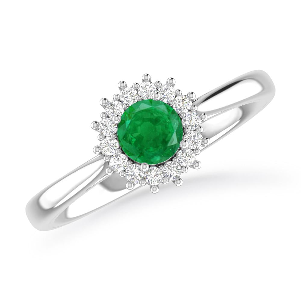 White Gold - Emerald