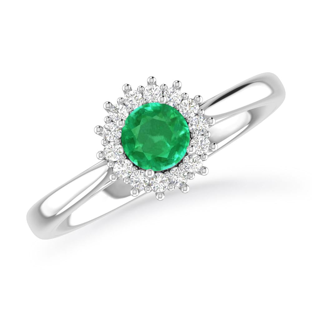 White Gold - Emerald