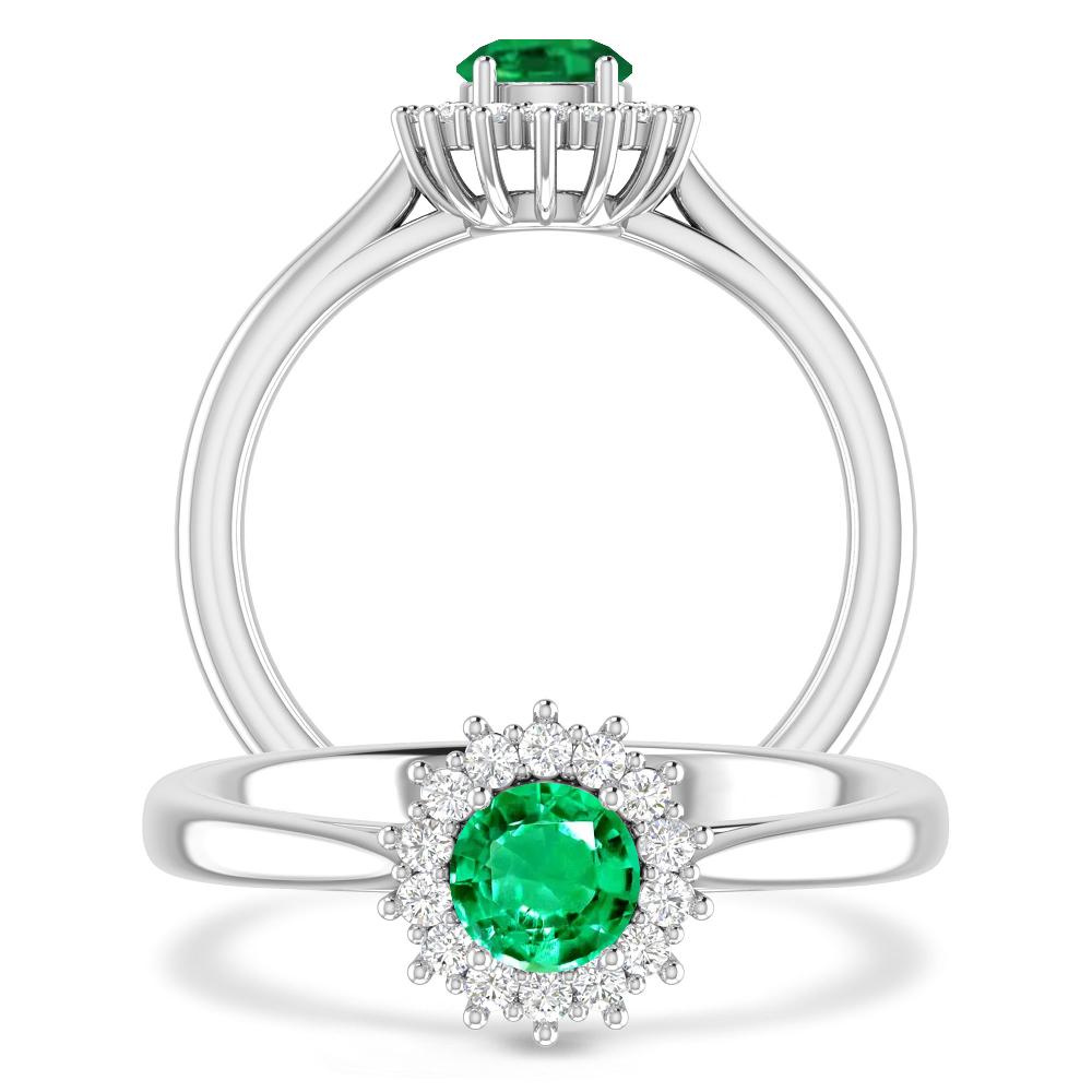 White Gold - Emerald