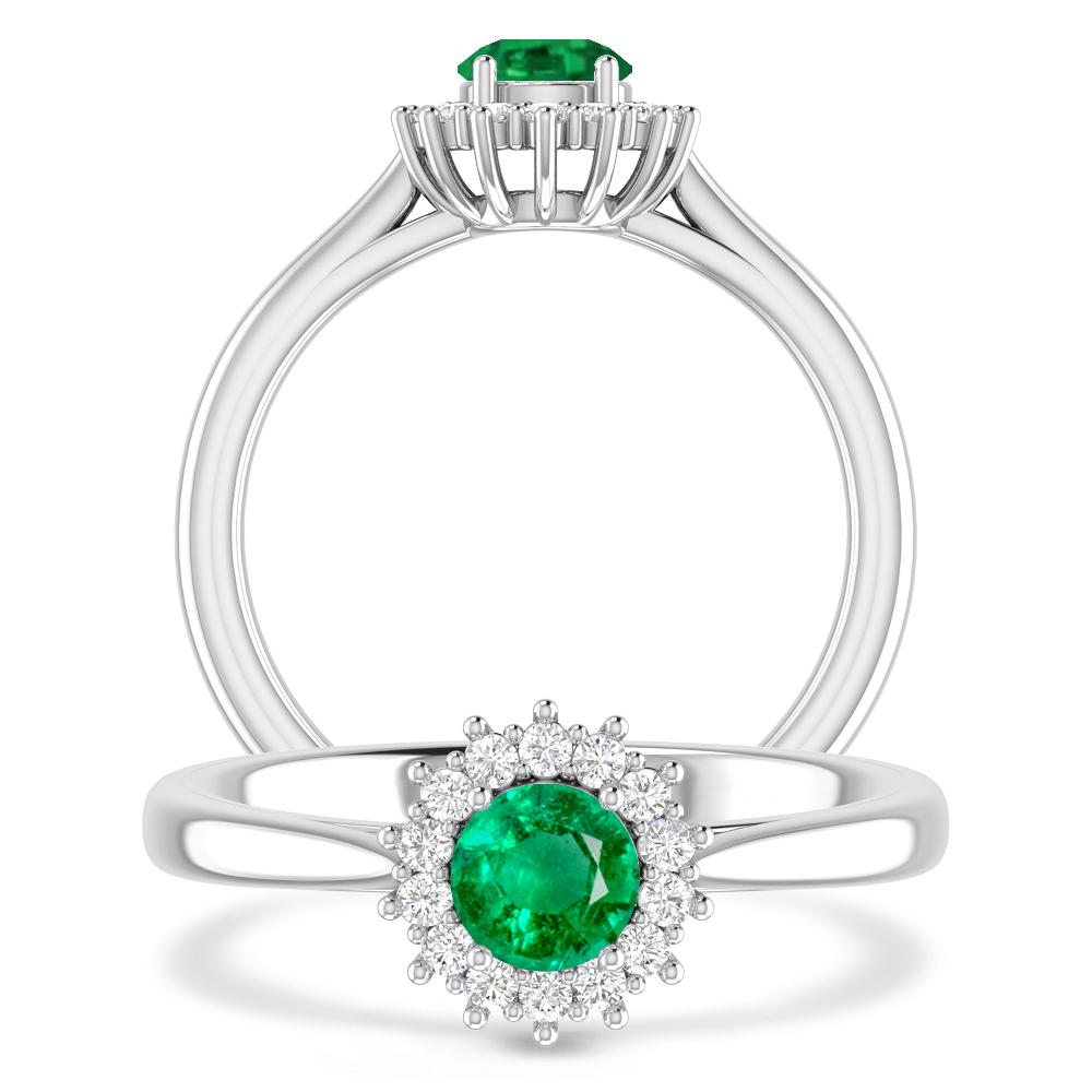 White Gold - Emerald