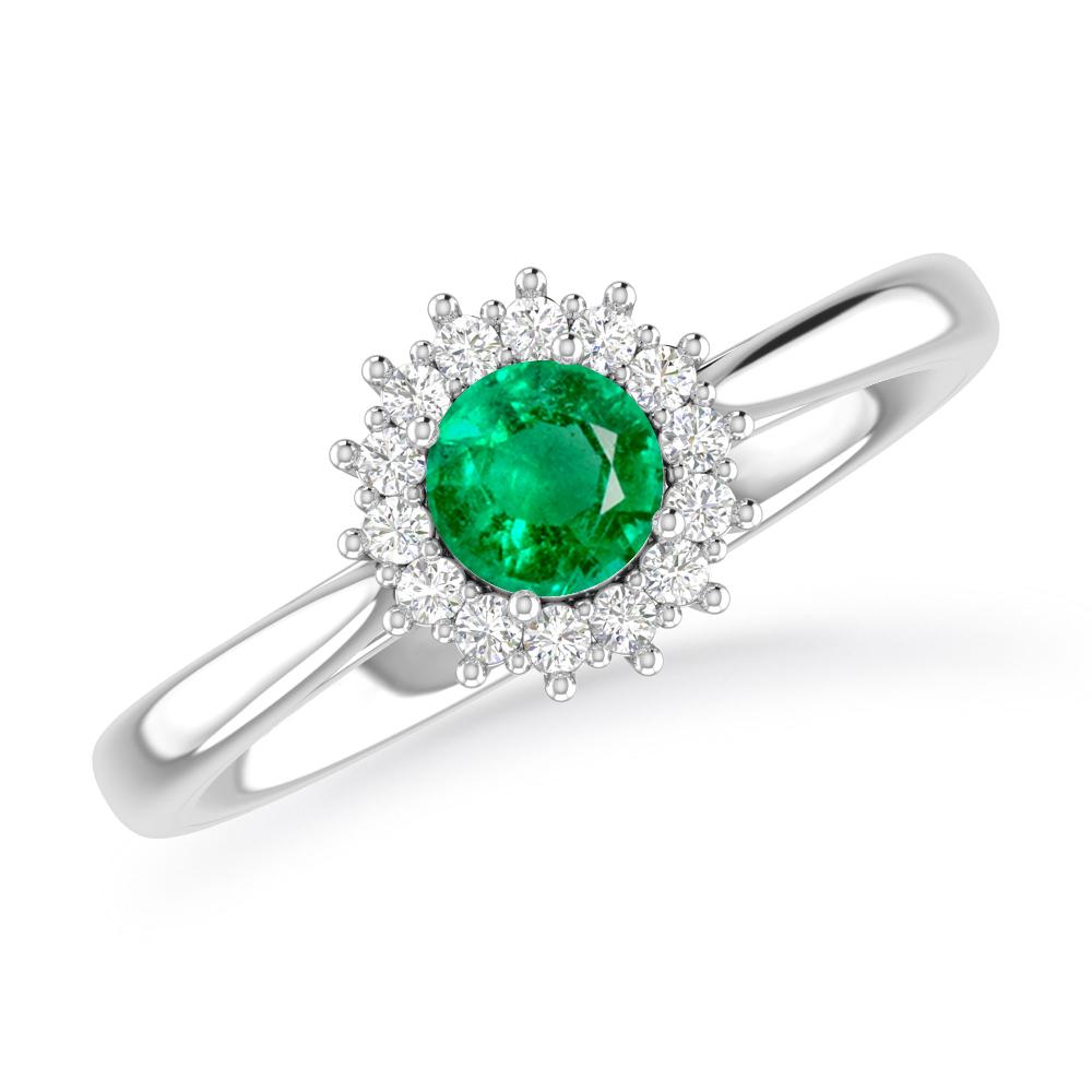 White Gold - Emerald