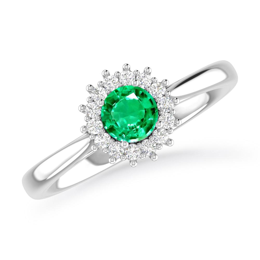 White Gold - Emerald