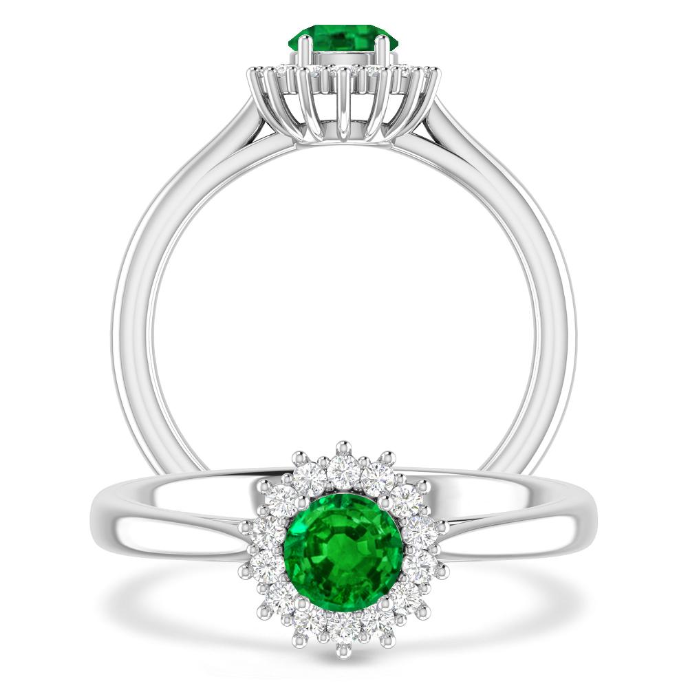 White Gold - Emerald