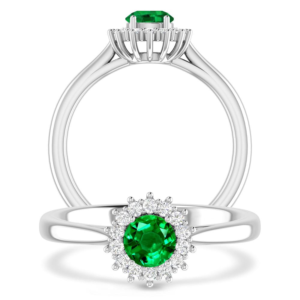 White Gold - Emerald