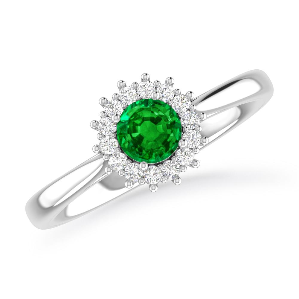 White Gold - Emerald