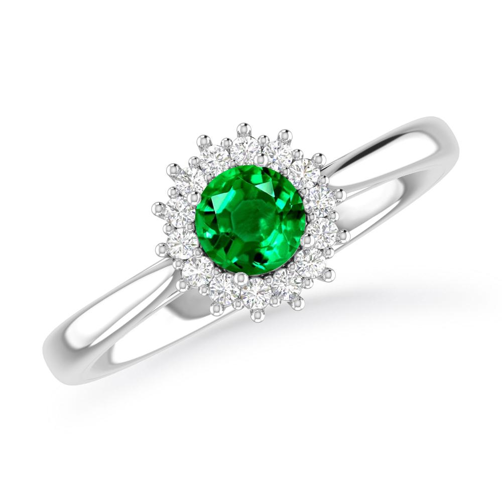 White Gold - Emerald