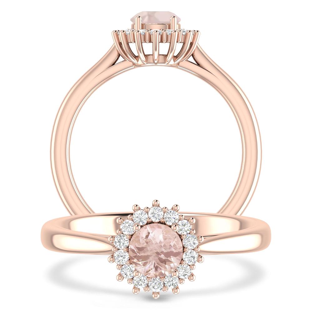 Rose Gold - Morganite