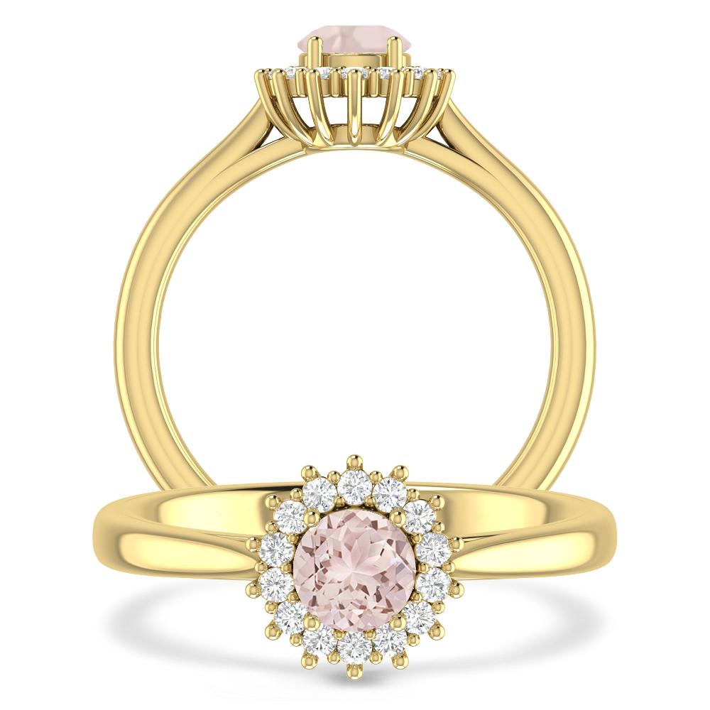 Yellow Gold - Morganite