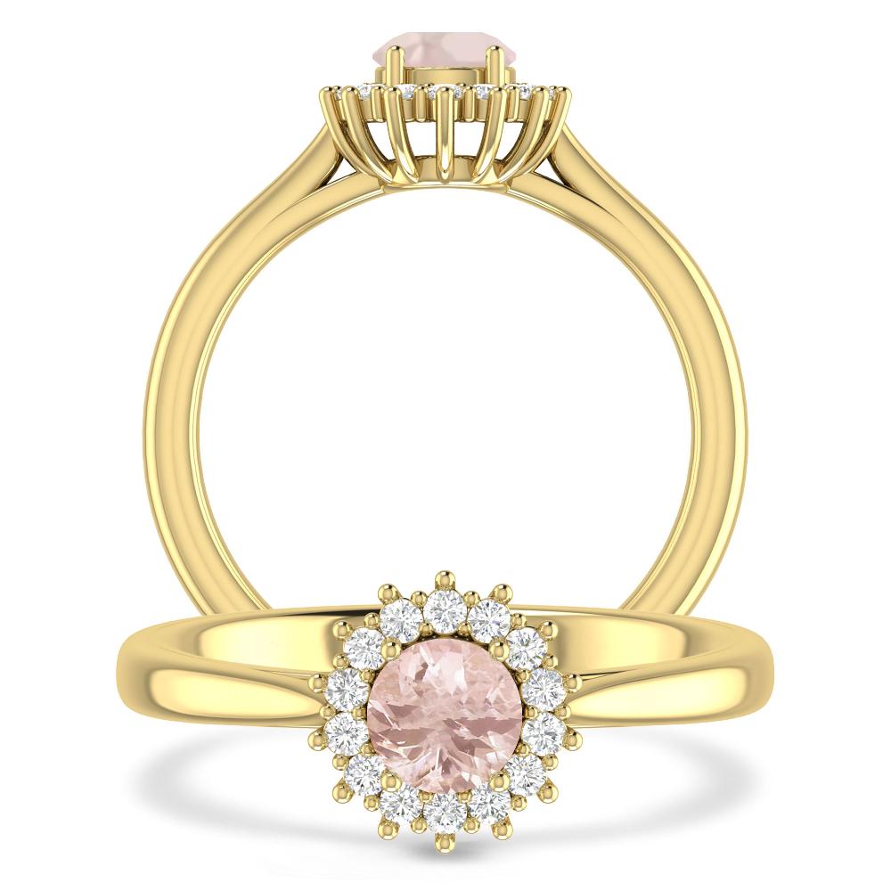 Yellow Gold - Morganite