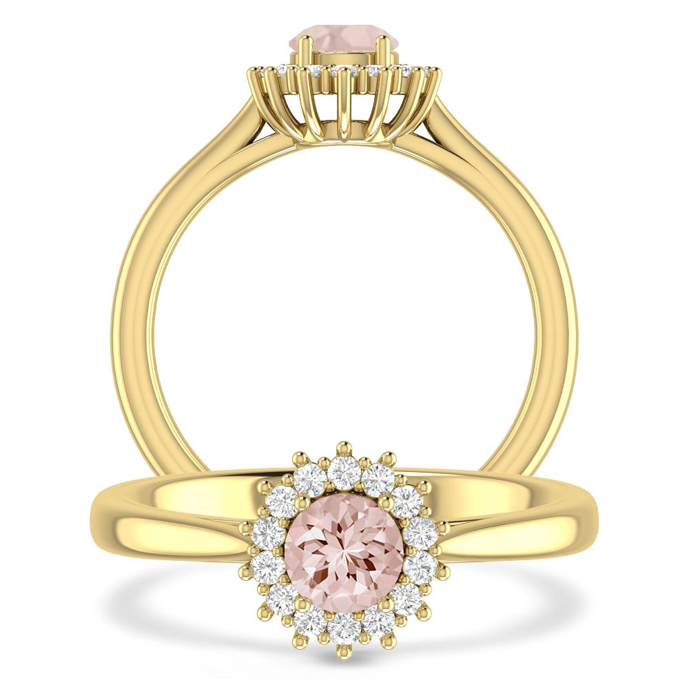 Yellow Gold - Morganite