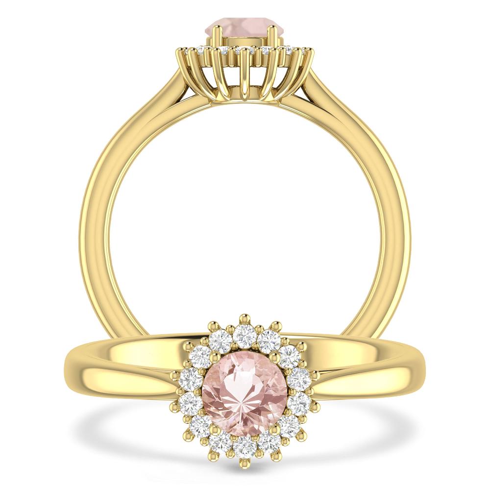 Yellow Gold - Morganite