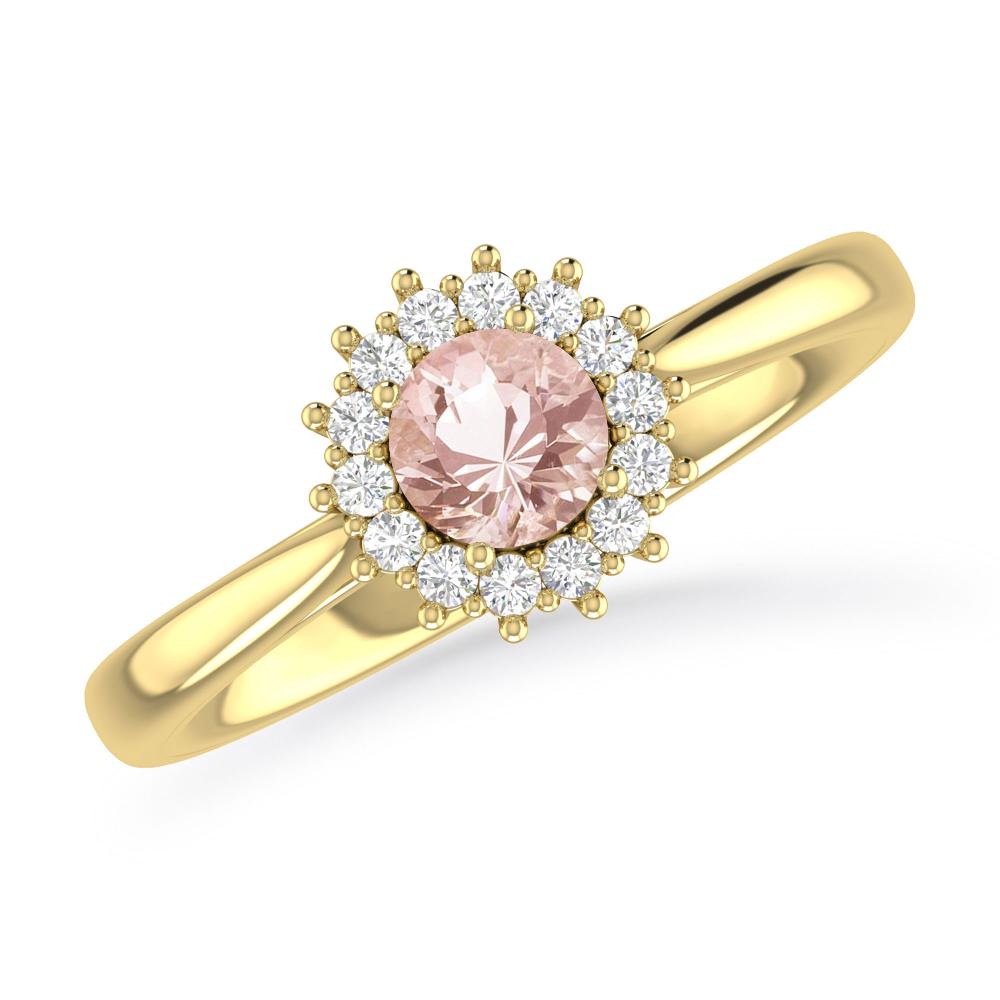 Yellow Gold - Morganite