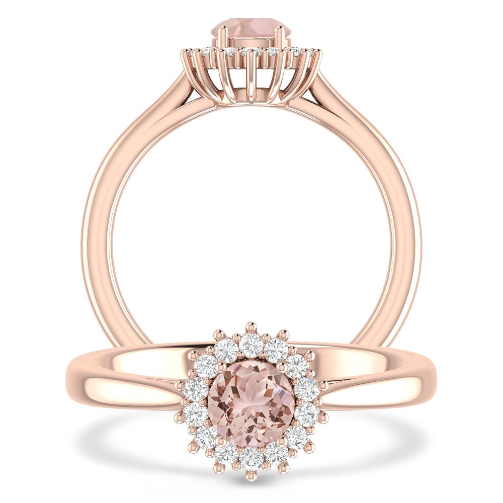 Rose Gold - Morganite