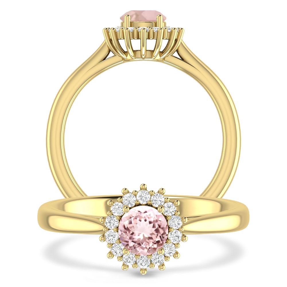 Yellow Gold - Morganite