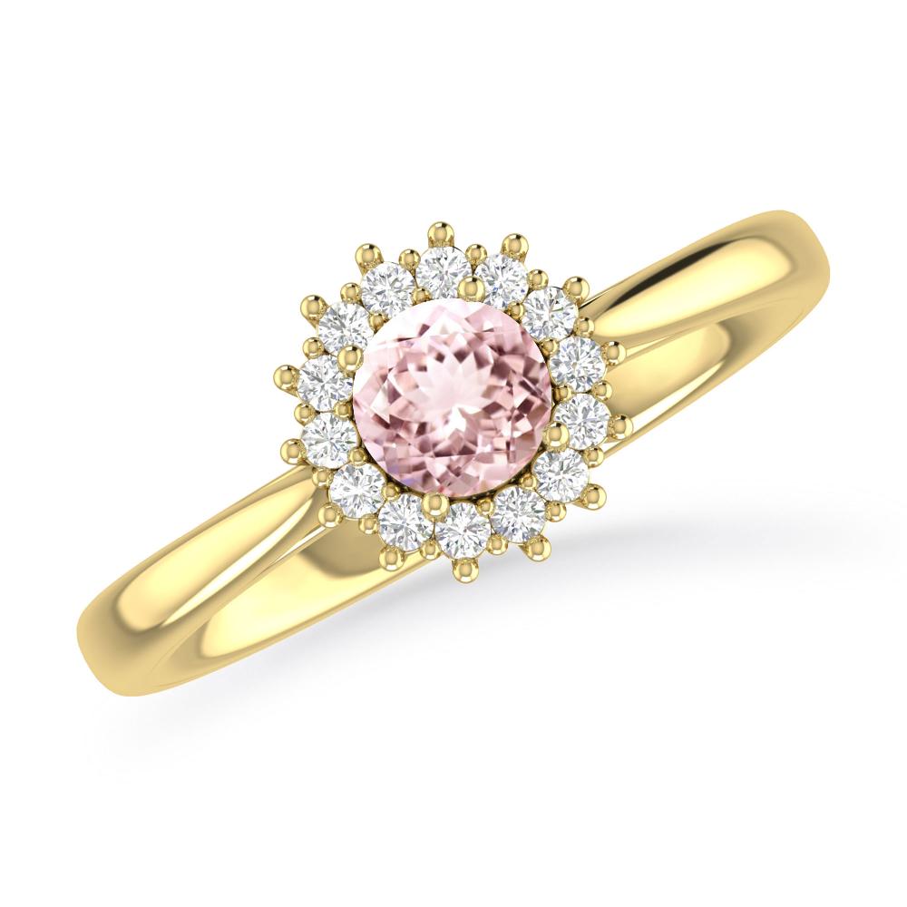 Yellow Gold - Morganite