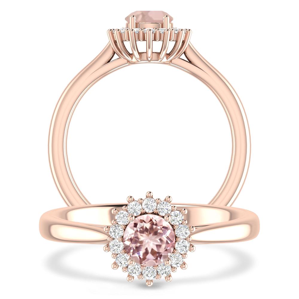 Rose Gold - Morganite