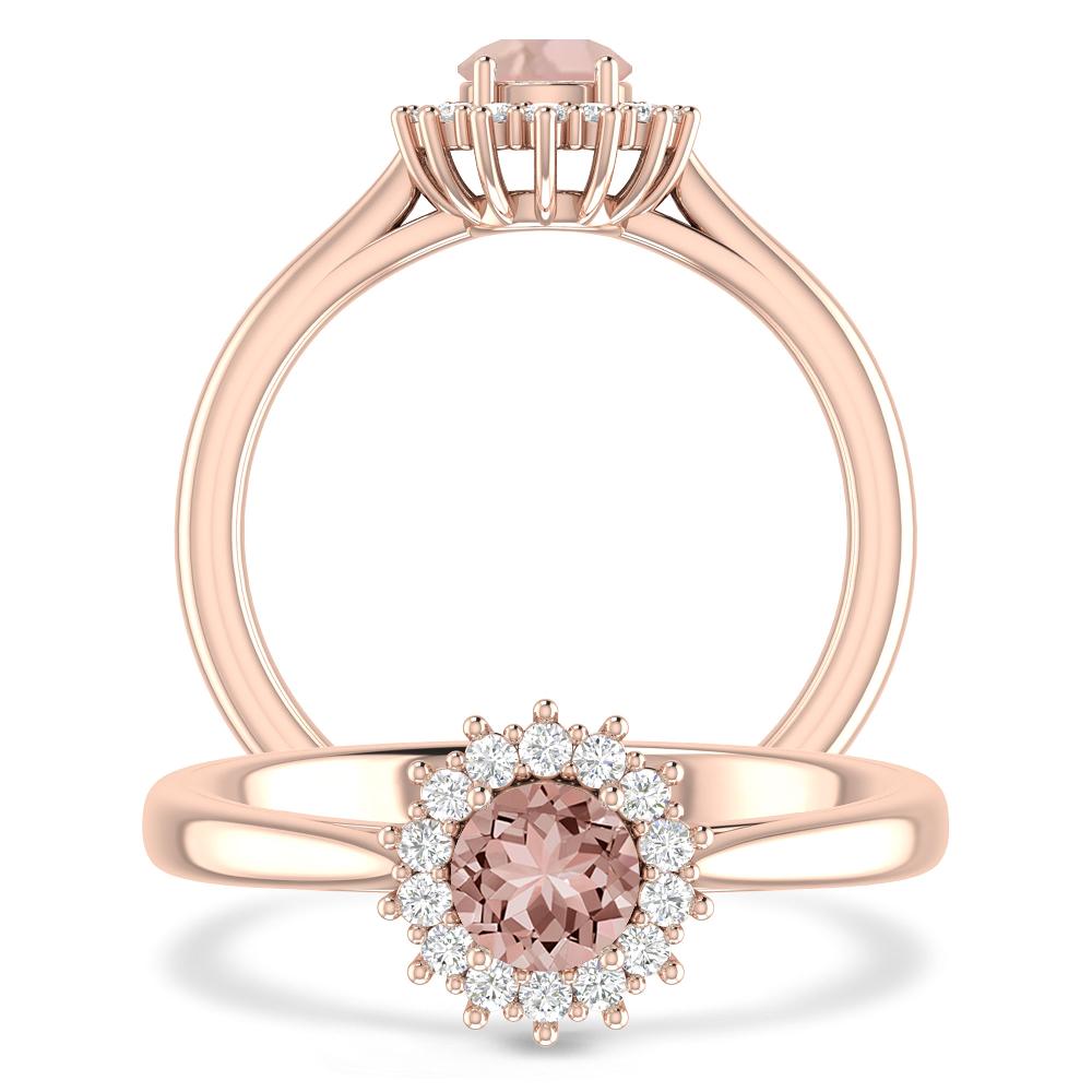 Rose Gold - Morganite