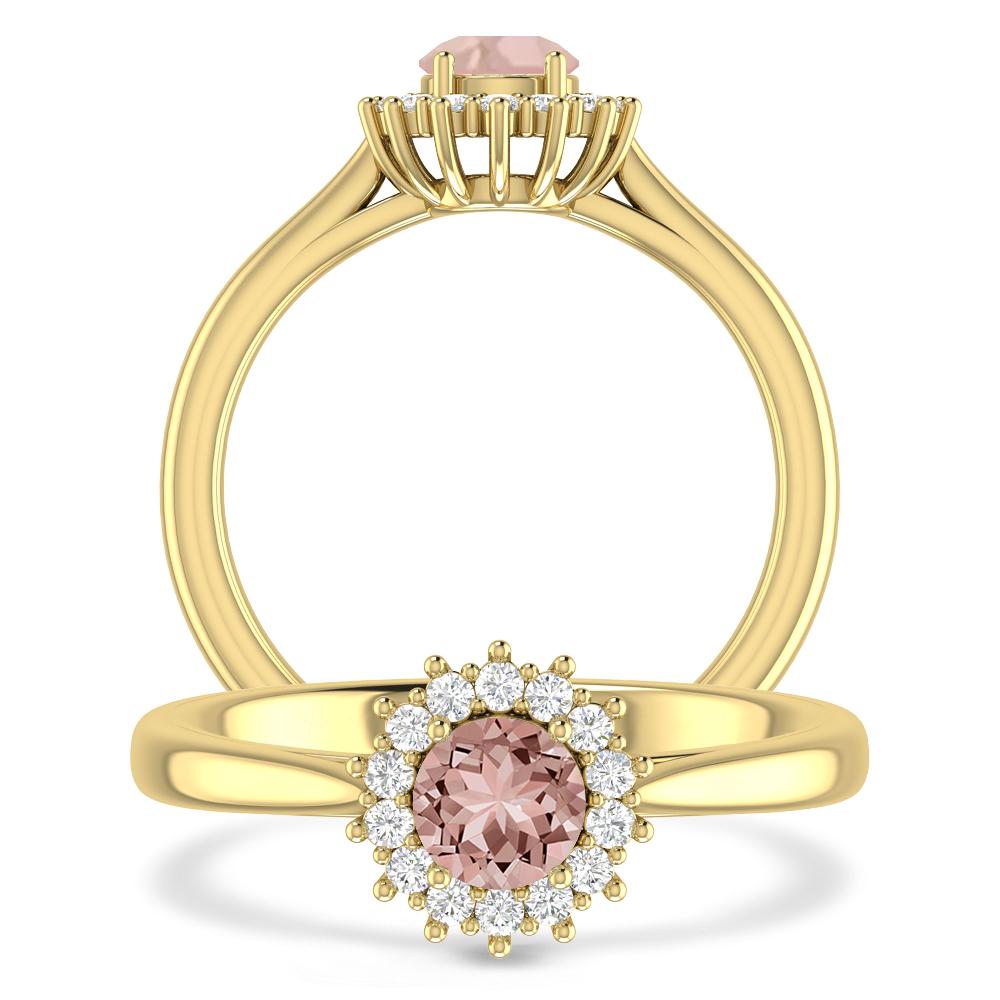 Yellow Gold - Morganite