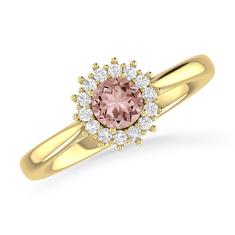 Yellow Gold - Morganite