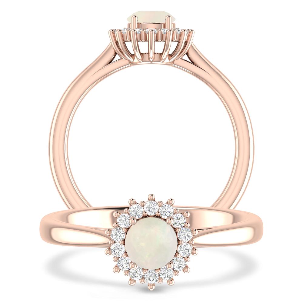 Rose Gold - Opal