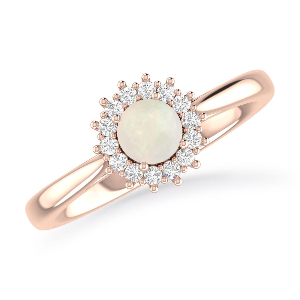 Rose Gold - Opal