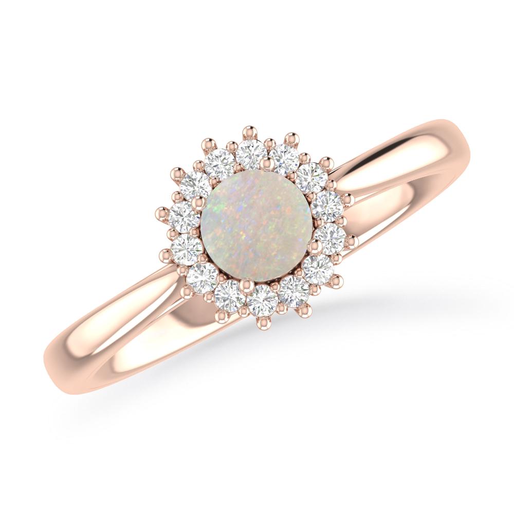 Rose Gold - Opal