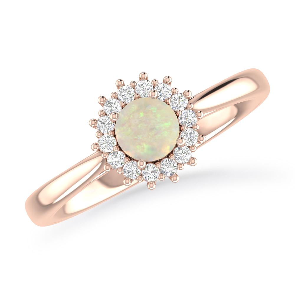 Rose Gold - Opal